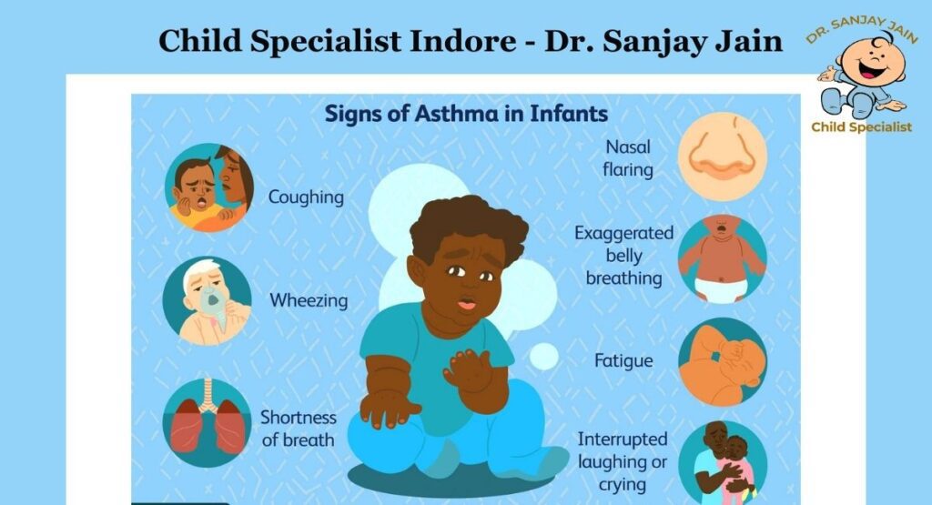Child Specialist Indore- Signs of Asthma in Infants