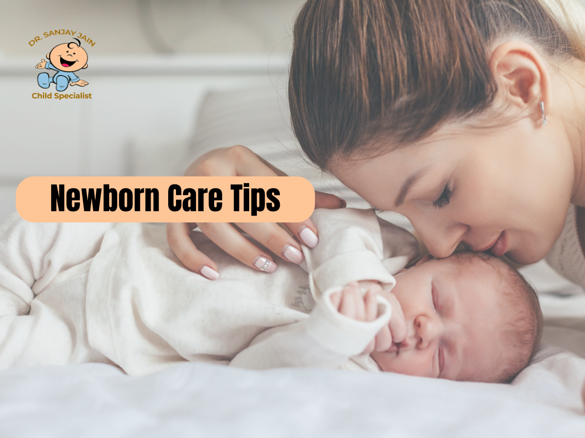 Tips for caring for a newborn baby, including feeding, bathing, and soothing techniques.